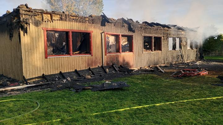 De sørgelige restet af Torshytten